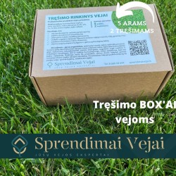 Tręšimo box'as vejoms