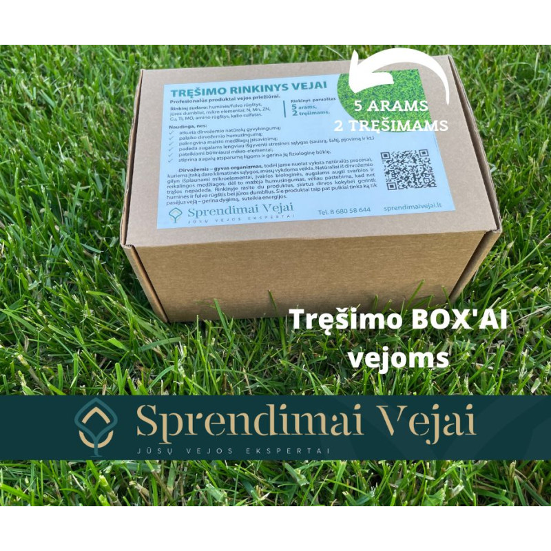 Tręšimo box'as vejoms